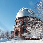 Goodsell Observatory in Winter