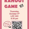 Kahoot Game 101