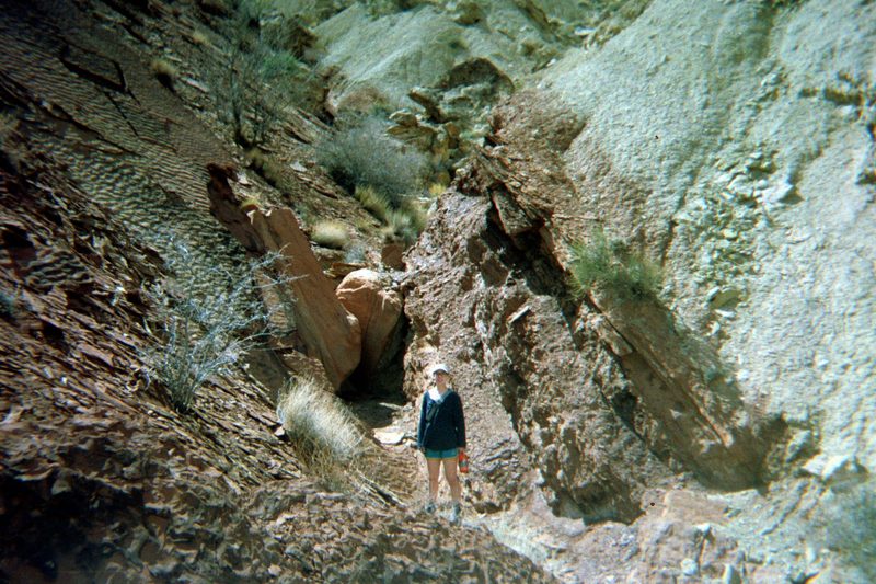Emma in Upheaval Dome