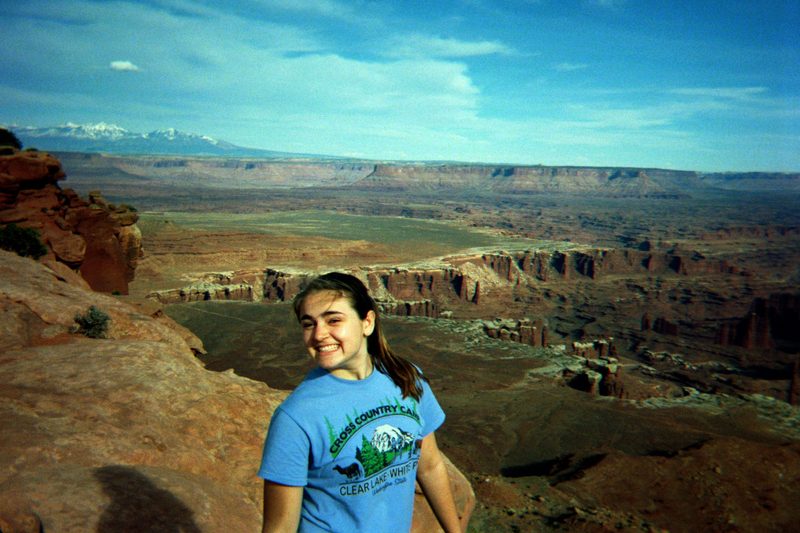 Maria '20 at Island in the Sky.