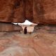 Mike Hellman '17 at Peekaboo Arch.