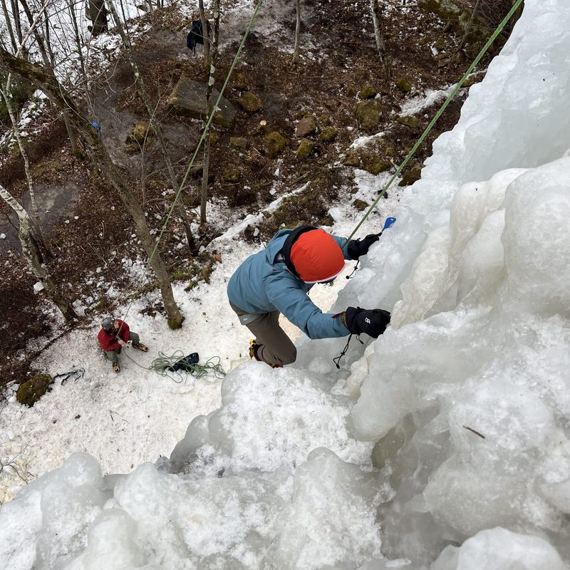 Ice Climbing CANOE Carleton College