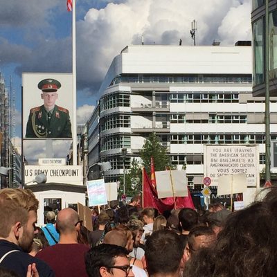 Peaceful pro-choice demonstration, Berlin