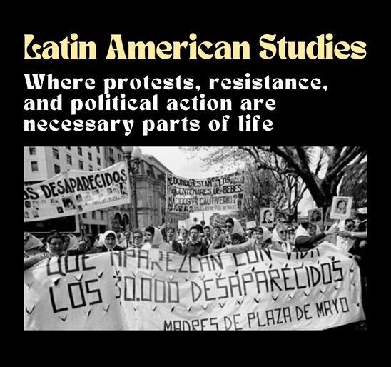A poster that says 