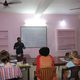 Students learn Hindi in the classroom