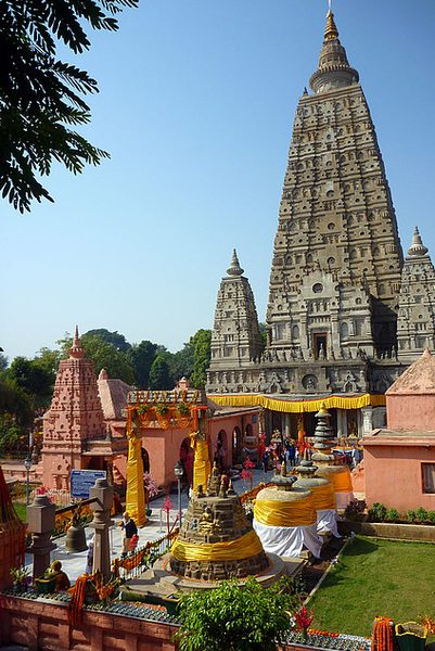 Entrance to the Mahabodhi Temple