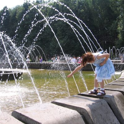 A fountain in Vladimir