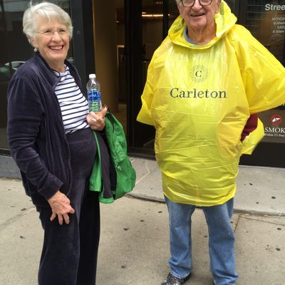 In case of rain... 1955 on their Mini Reunion to Chicago, September 2016.