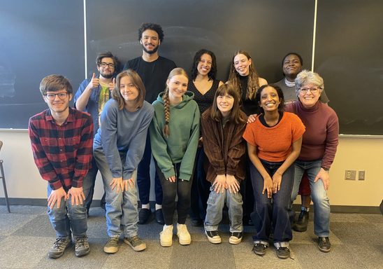 Photo of French 204 Winter 2025 class