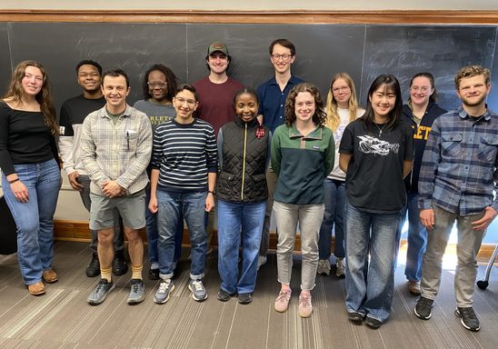 Photo of French 302 class Winter 2025