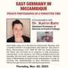 Special Lunch Table: East Germany in Mozambique with Dr. Katrin Bahr