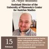 Special Lunch Table: Center for Austrian Studies with Dr. Meyer Weinshel