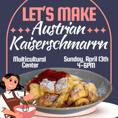 Kaiserschmarrn event flyer