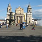 Central Plaza in Guatemala City.