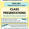 SOAN 252 & PSYC 367 Class Presentations