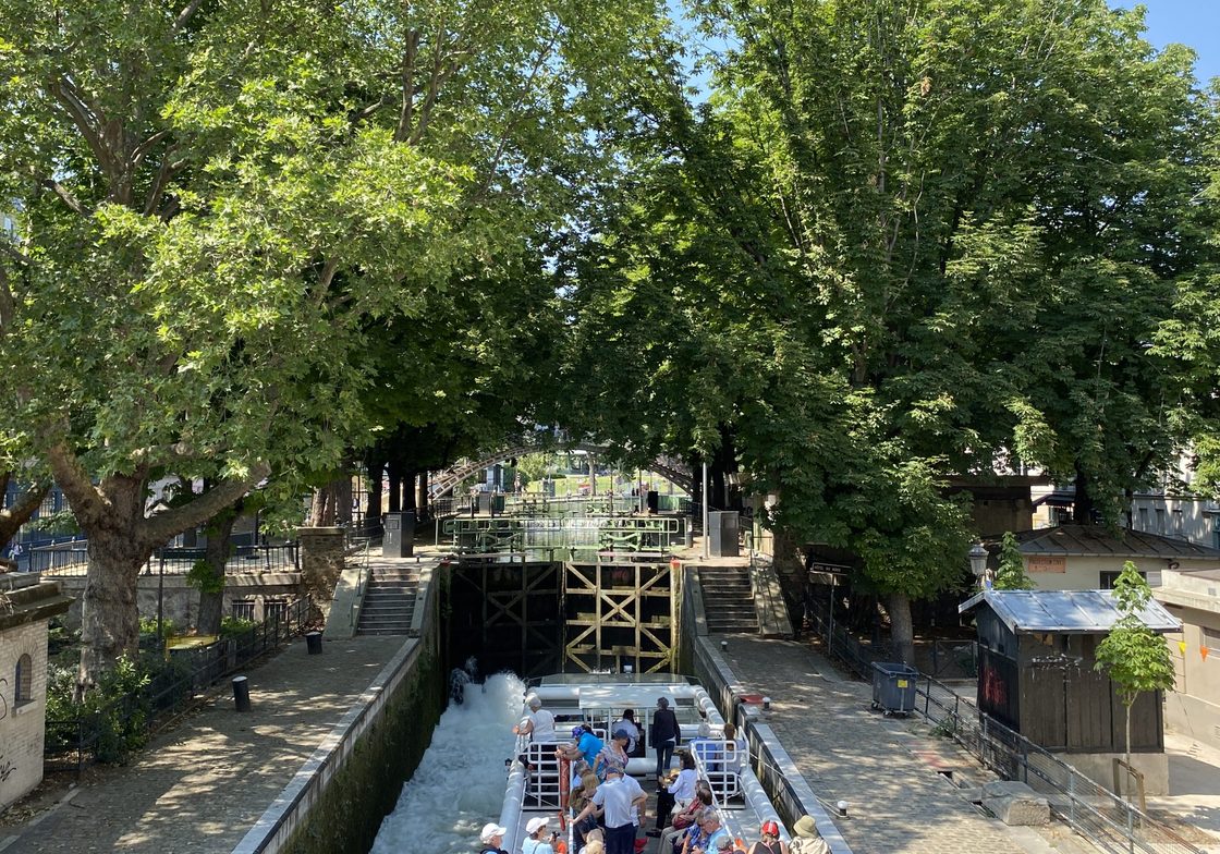 The Canal St Martin, Paris