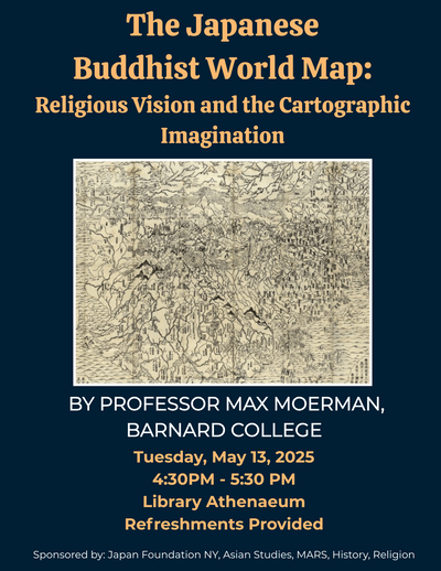 Japanese Buddhist World Map 5/13 at 4:30