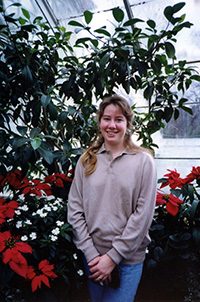 Archival photo of Victoria Watt Warshaw (1990)