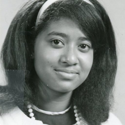 Archival photo of Jennifer George (1970)