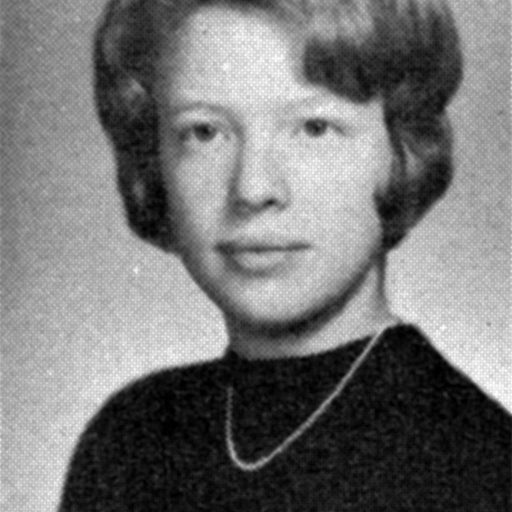 Archival photo of Deborah Mayer (1970)