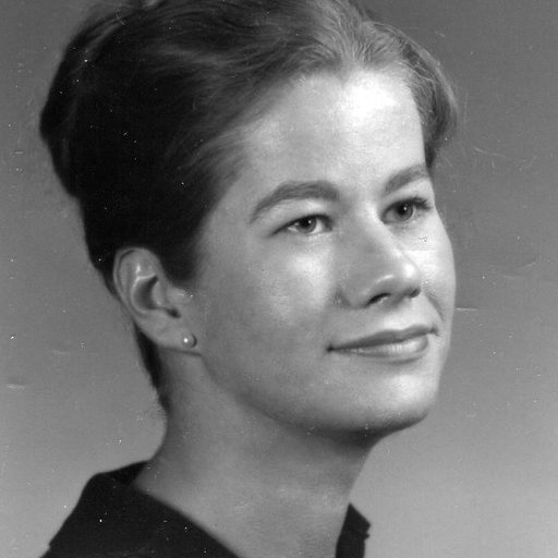 Archival photo of Anne (Lecompte) Fisher (1966)