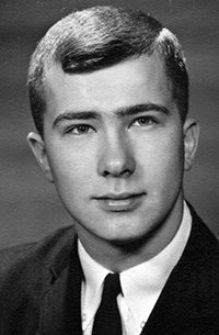 Archival photo of David Moberg (1965)