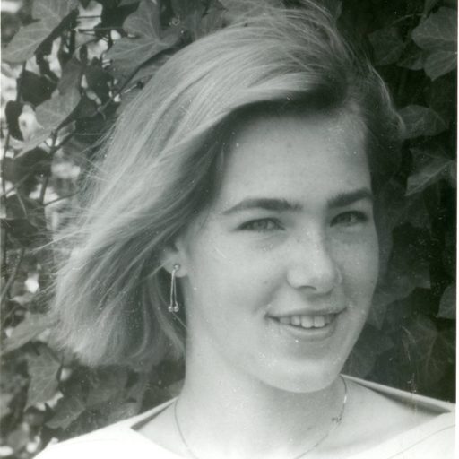 Archival photo of Susannah (Andre) Plews (1992)