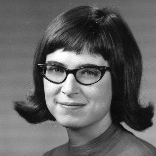 Archival photo of Carole Larson (1967)