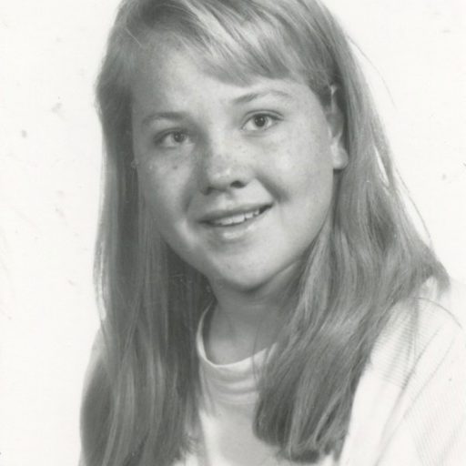 Archival photo of Suki Larson (1993)