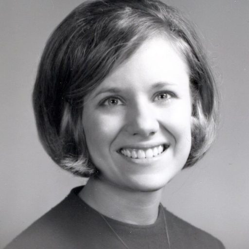 Archival photo of Susan Jennings (1968)