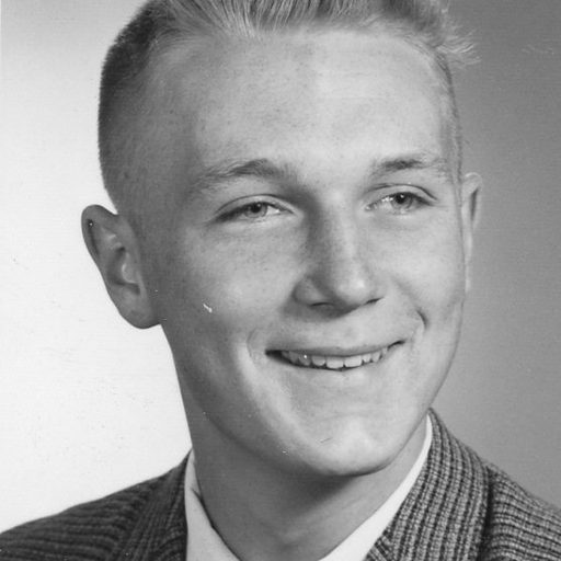 Archival photo of Terry Strecker (1969)
