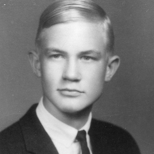 Archival photo of L. Michael Telleen (1969)