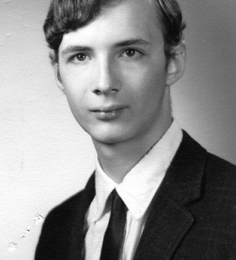 Archival photo of Christopher Hebb (1973)