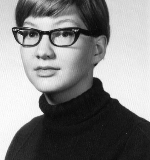 Archival photo of Frances Hoffman (1973)