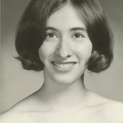 Archival photo of Ellen (Lasser) LeVee (1974)