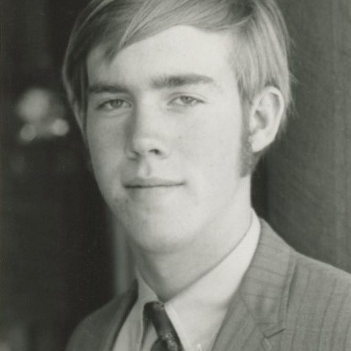 Archival photo of Kirk McAllister (1974)