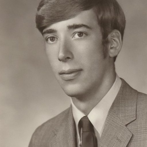 Archival photo of Brent Olsson (1974)
