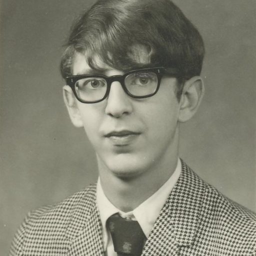 Archival photo of Martin Lefstein (1974)