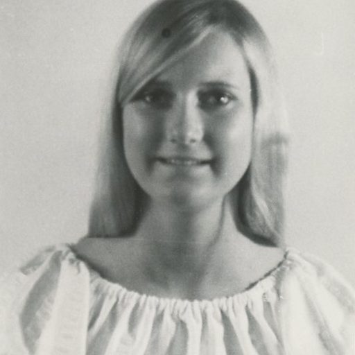Archival photo of Ingrid Brakss (1975)