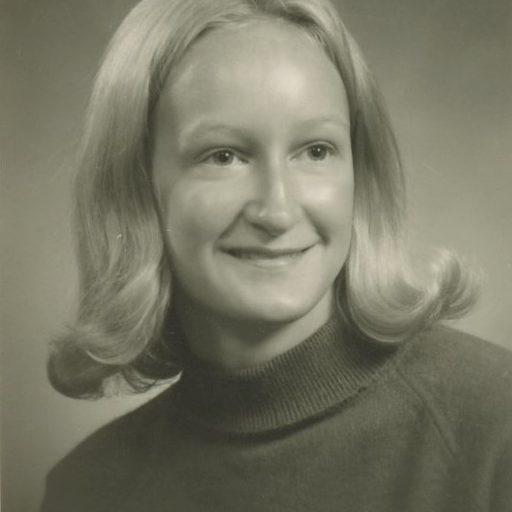 Archival photo of Nancy Leavenworth (1975)
