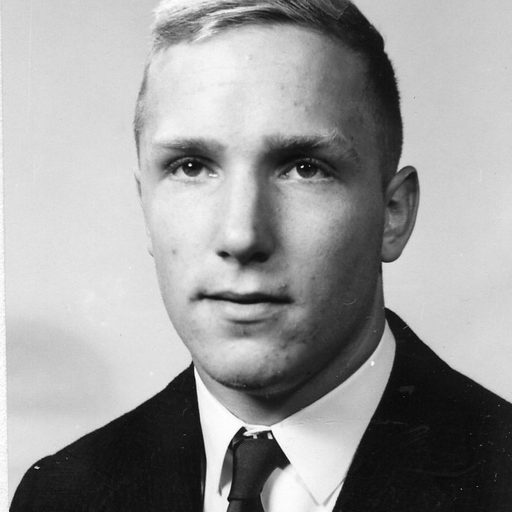 Archival photo of James Loewen (1964)