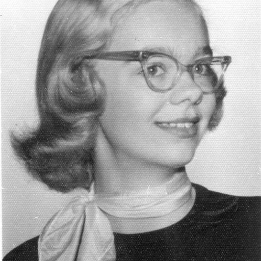 Archival photo of Edith (Scharlemann) Rehbein (1964)