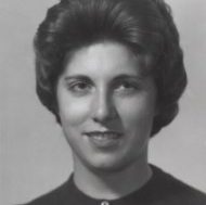 Archival photo of Cathy Cade (1963)