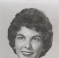 Archival photo of Karen (Morgan) Driscoll (1963)