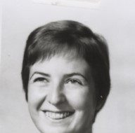 Archival photo of Donna (Hall) Kolb (1963)