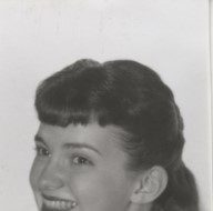 Archival photo of Elizabeth (Bayliss) Gillum (1963)