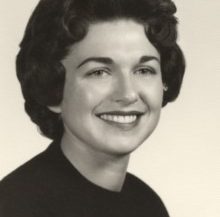 Archival photo of LaDonna (Nelson) Carman (1962)