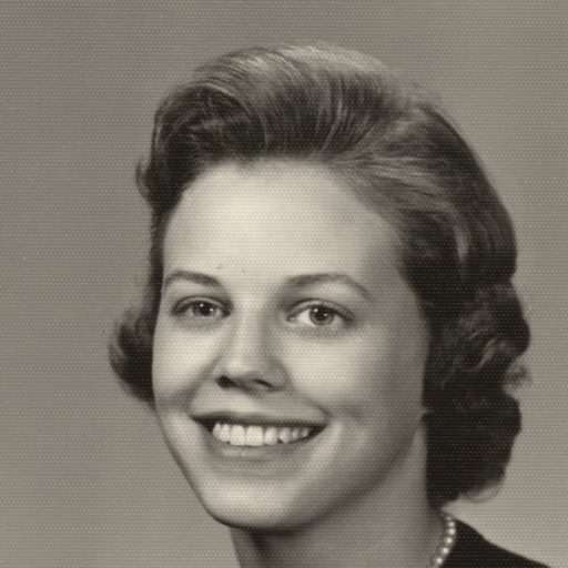 Archival photo of Stephanie (Lang) Barton (1961)