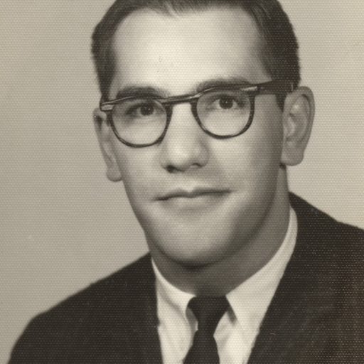 Archival photo of Richard Levy (1961)