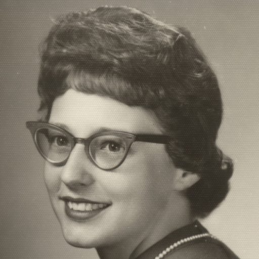 Archival photo of LeSetta Odoroff (1960)
